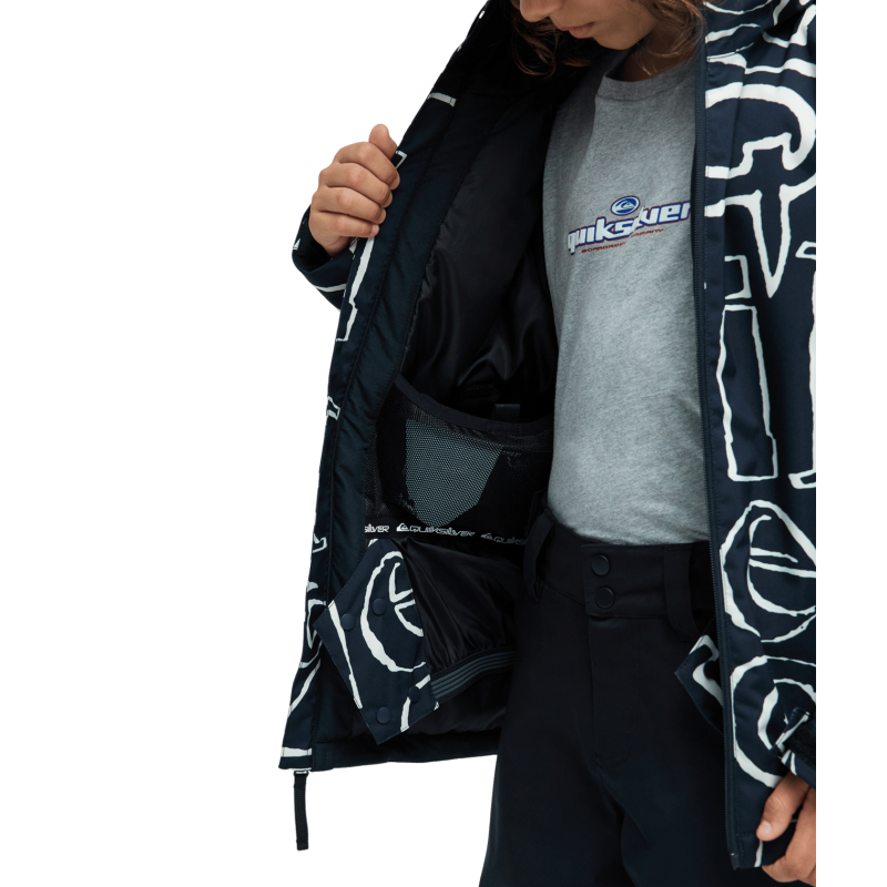 Quiksilver Mission Printed Youth Jk - Giacca da sci - Bambino | Hardloop