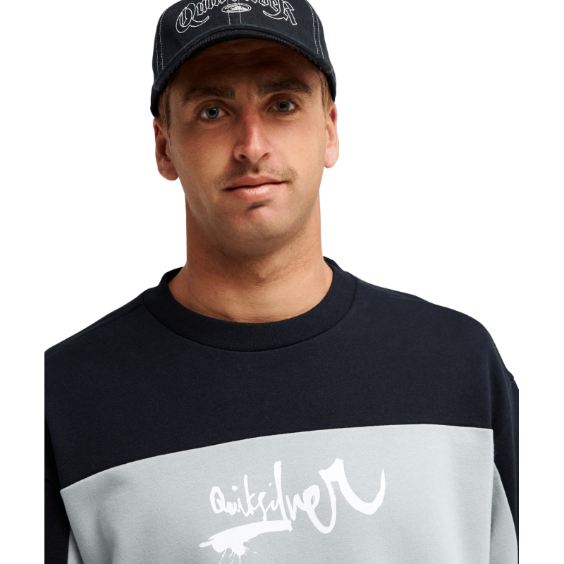 Quiksilver Yg Factor Crew - T-shirt homem | Hardloop
