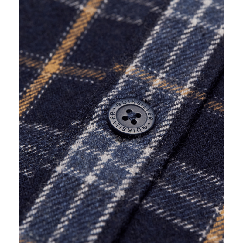 Quiksilver Diamond Wool Shirt - Overhemd - Heren | Hardloop