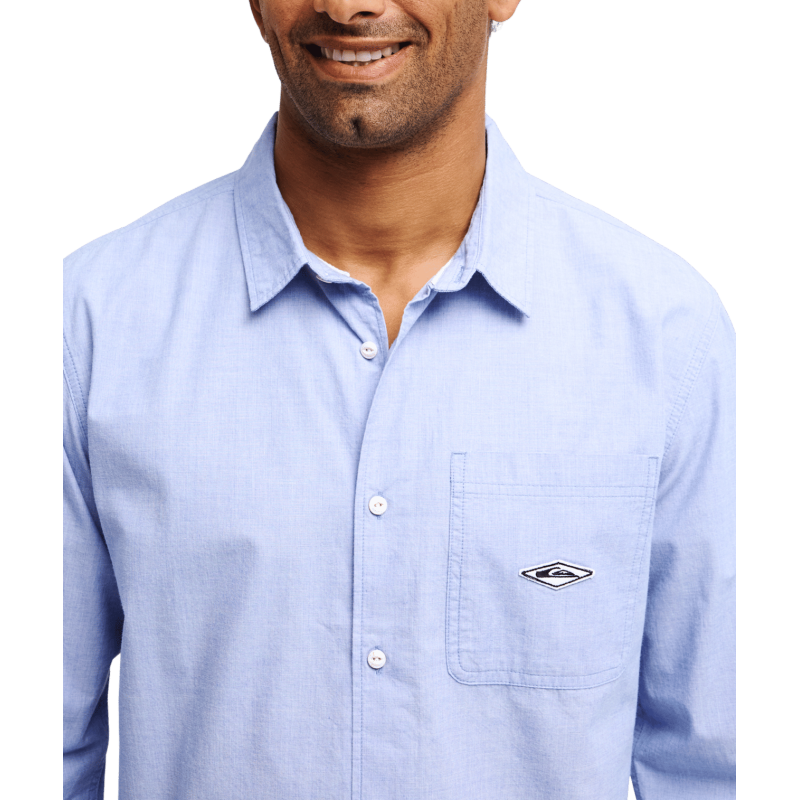 Quiksilver Diamond Chambray Ls Shirt - Shirt - Men's | Hardloop