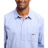 Quiksilver Diamond Chambray Ls Shirt - Skjorte - Herrer | Hardloop