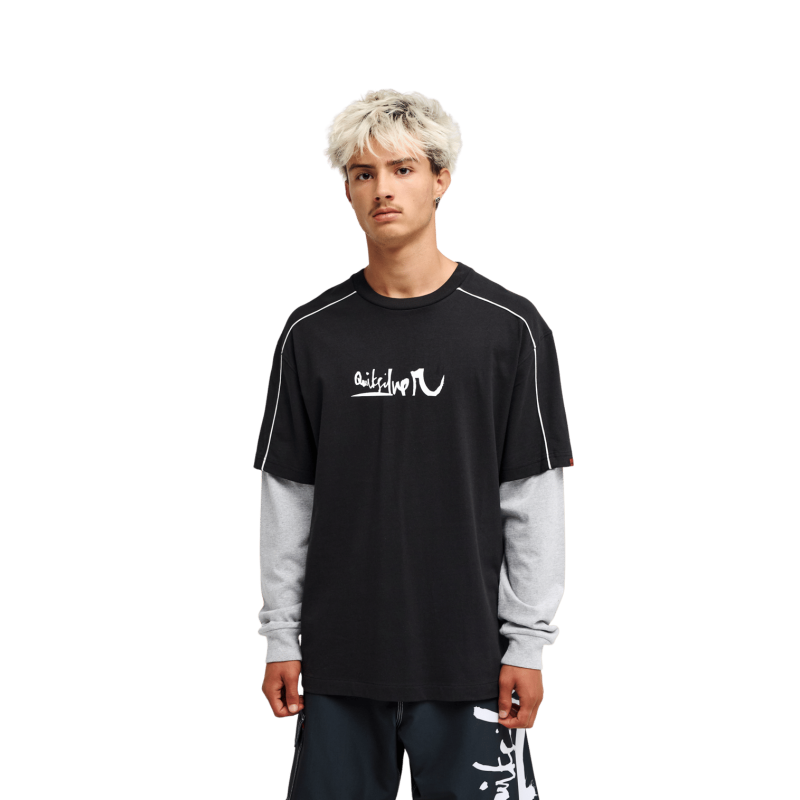 Quiksilver Yg Double Layer Tee - T-shirt - Heren | Hardloop