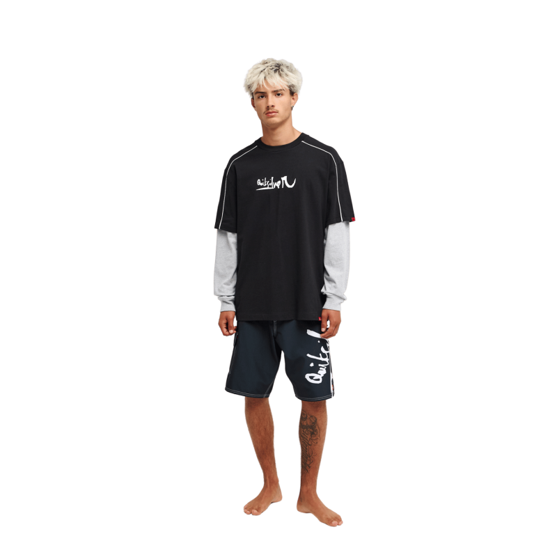 Quiksilver Yg Double Layer Tee - T-Shirt - Herren | Hardloop