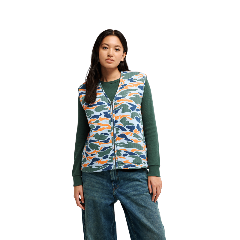 Quiksilver Inland Road Gilet - Väst - Dam | Hardloop