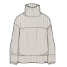Quiksilver Nias Sweater - Dámsky pullover | Hardloop