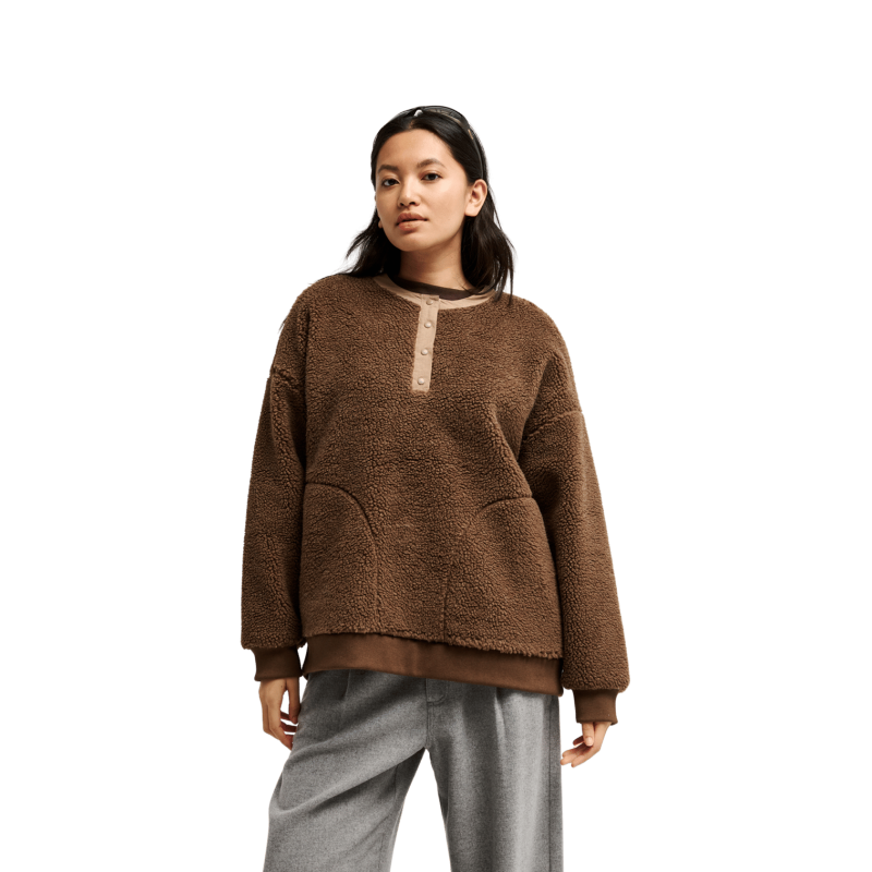 Quiksilver Barranco Crew - Giacca in pile - Donna | Hardloop