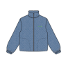 Quiksilver Elfin Bay Fz - Fleecetröjor - Dam | Hardloop