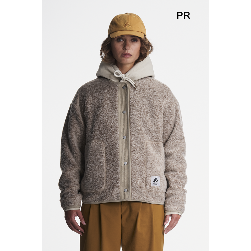 Orage Grizzly Pile Cardigan Women - Dámská fleesová mikina | Hardloop