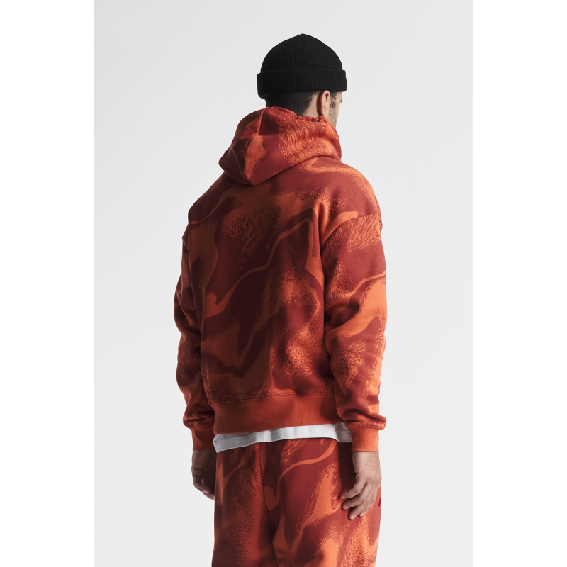 Orage Alpine Print Hoodie - Jerséis | Hardloop
