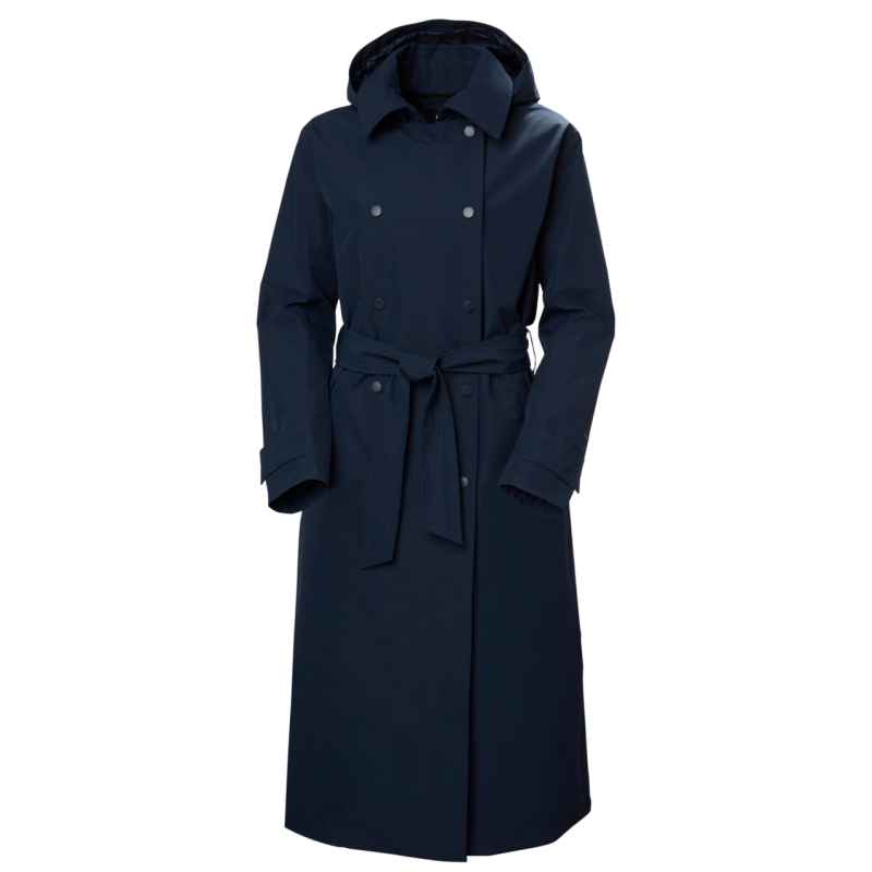 W Avenue Long Trench Coat - Parka - Dam