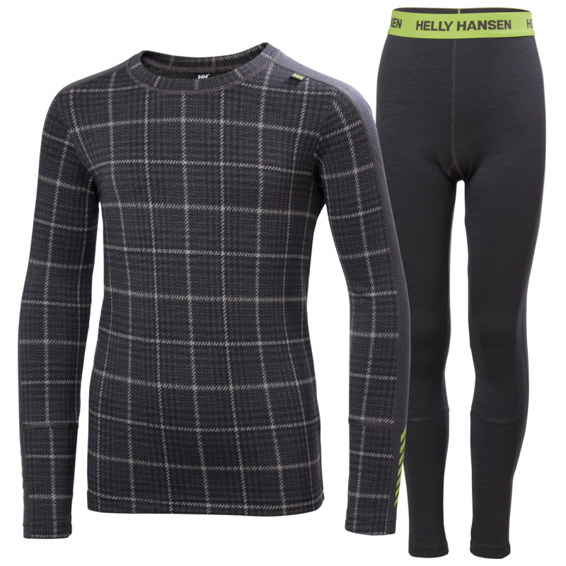 Jr Graphic Lifa Merino Set - Merinounterwäsche - Kinder