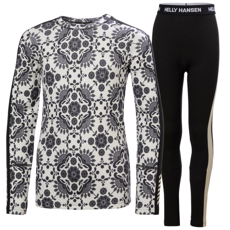 Jr Graphic Lifa Merino Set - Merino base layer - Kid's