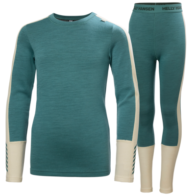 Jr Lifa Merino Midweight Set - Merino undertøj - Barn