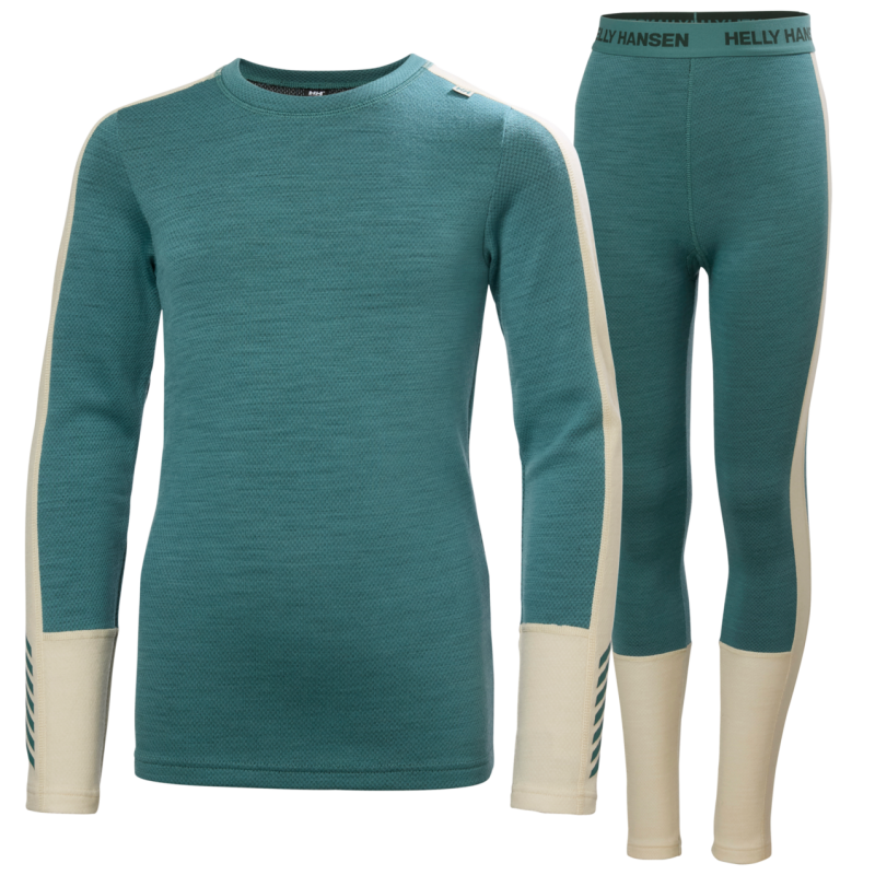Jr Lifa Merino Midweight Set - Sous-vêtement mérinos enfant