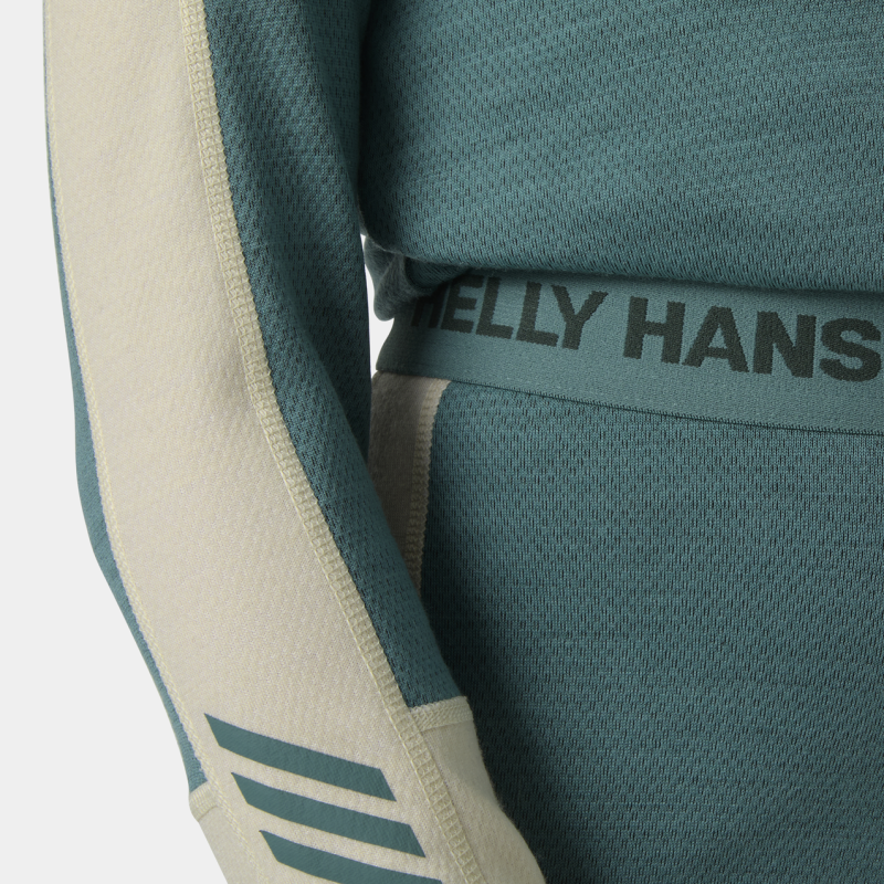Helly Hansen Jr Lifa Merino Midweight Set - Merino-ondergoed - Kinderen | Hardloop