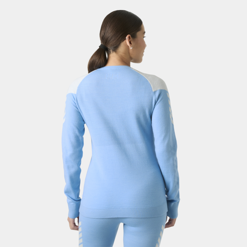 Helly Hansen W Lifa Merino Knitevo Crew - Roupa interior térmica mulher | Hardloop