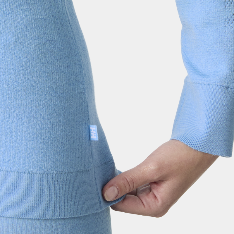 Helly Hansen W Lifa Merino Knitevo Crew - Intimo - Donna | Hardloop