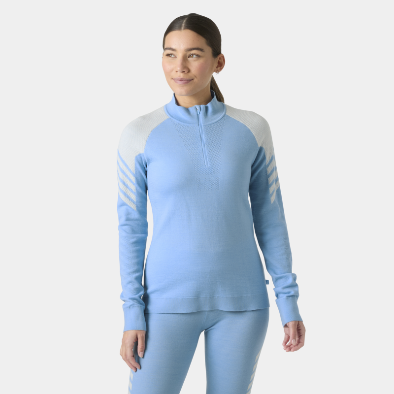 Helly Hansen W Lifa Merino Knitevo 1/2 Zip - Base layer - Women's | Hardloop