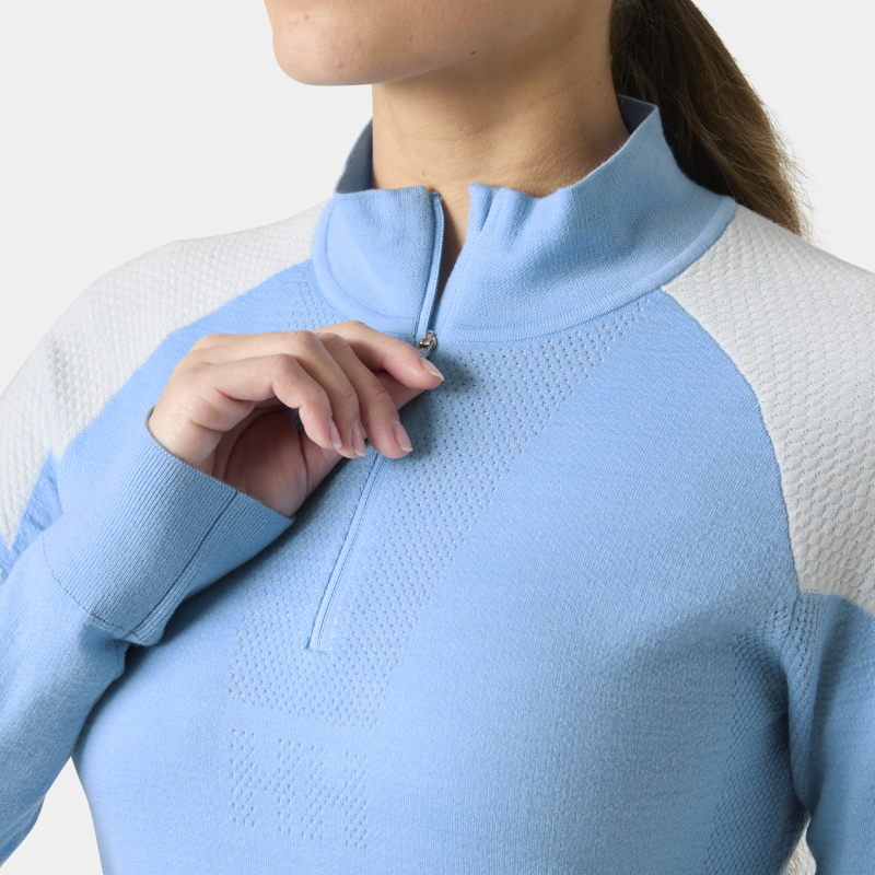 Helly Hansen W Lifa Merino Knitevo 1/2 Zip - Base layer - Women's | Hardloop