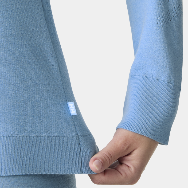 Helly Hansen W Lifa Merino Knitevo 1/2 Zip - Sous-vêtement thermique femme | Hardloop