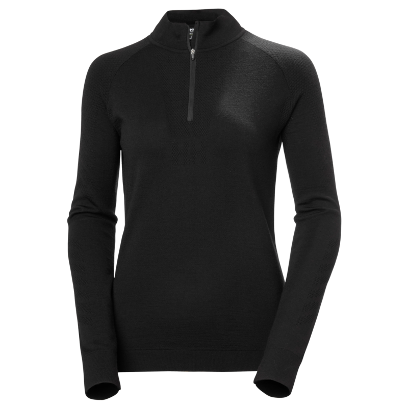 Helly Hansen W Lifa Merino Knitevo 1/2 Zip - Underställ - Dam | Hardloop