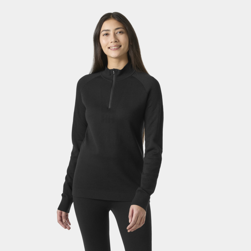 Helly Hansen W Lifa Merino Knitevo 1/2 Zip - Ropa interior - Mujer | Hardloop