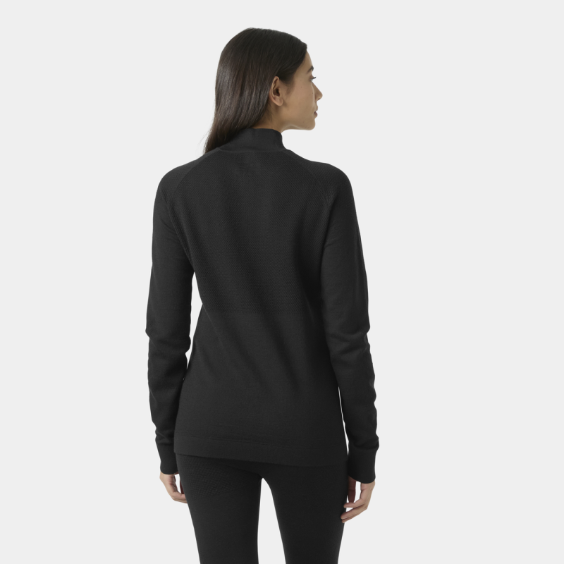 Helly Hansen W Lifa Merino Knitevo 1/2 Zip - Dámské funkční triko | Hardloop