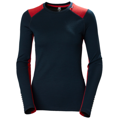 Lifa Merino Midweight Crew - Undertøj - Damer