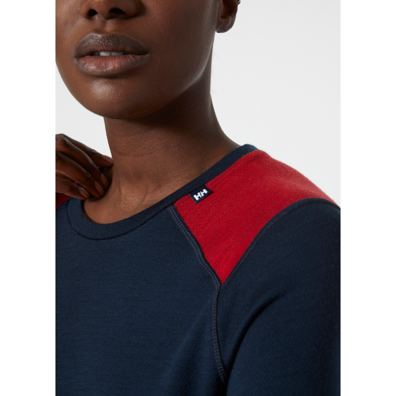 Helly Hansen Lifa Merino Midweight Crew - Sous-vêtement thermique femme