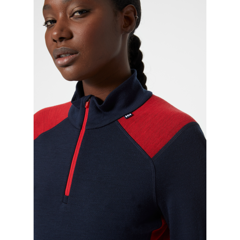 Helly Hansen Lifa Merino Midweight 1/2 Zip - Base layer - Women's | Hardloop