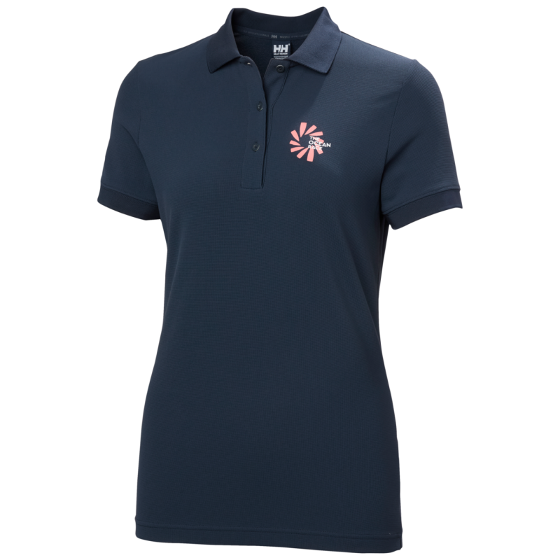 Helly Hansen W The Ocean Race Polo - Poloshirt - Dames | Hardloop