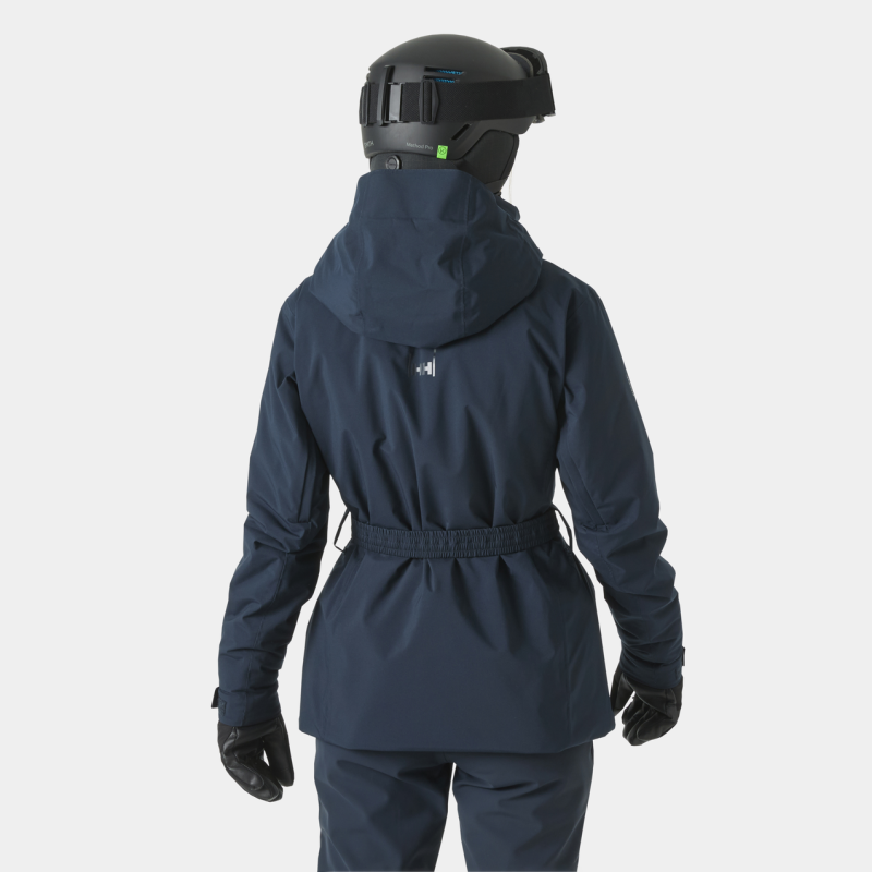 Helly Hansen W Bellissimo Belted Jacket - Dámská lyžařská bunda | Hardloop