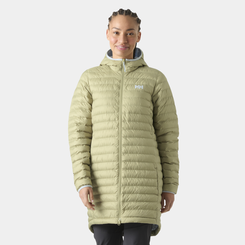 W Sirdal Long Hooded Insulator - Parka - Dam