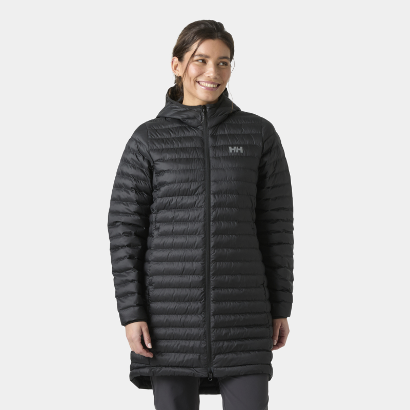 Helly Hansen W Sirdal Long Hooded Insulator - Parka - Dam | Hardloop