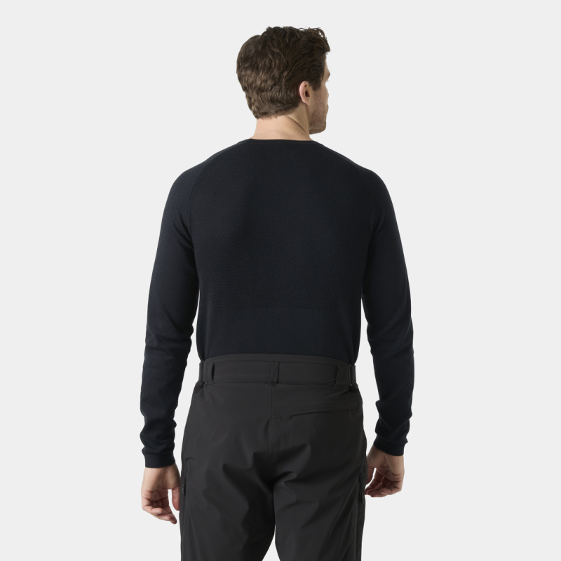 Helly Hansen Lifa Merino Knitevo Crew - Base layer - Men's | Hardloop