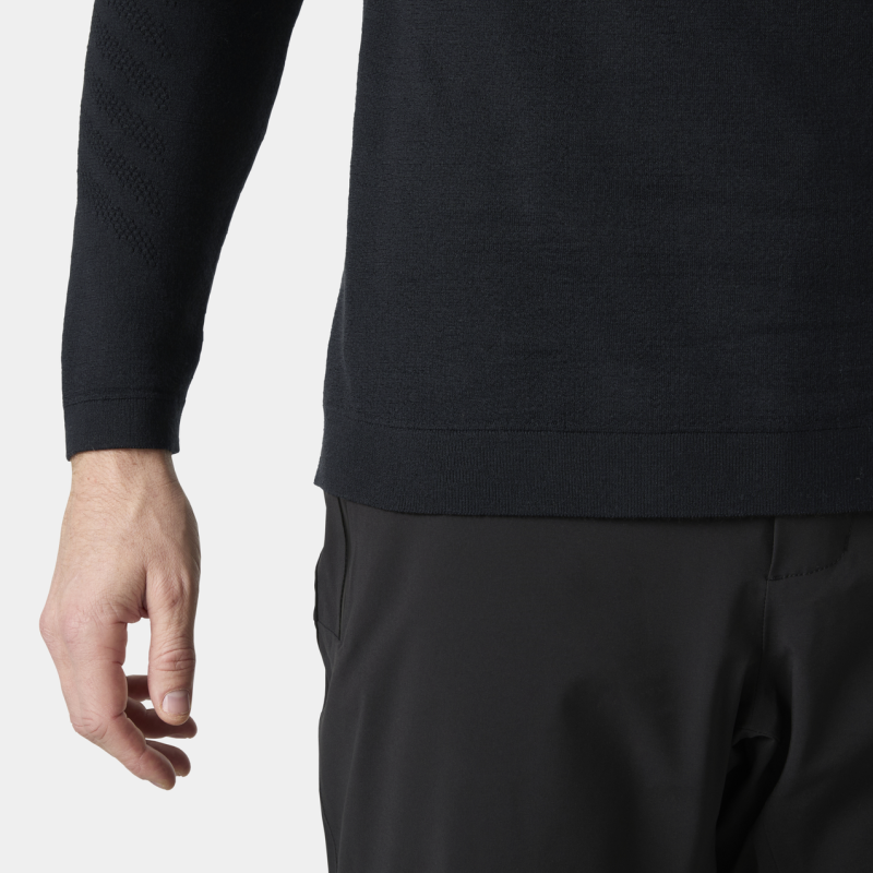 Helly Hansen Lifa Merino Knitevo Crew - Underställ - Herr | Hardloop