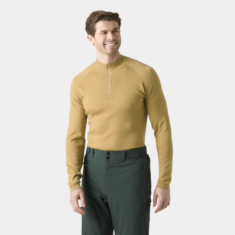 Helly Hansen Lifa Merino Knitevo 1/2 Zip - Pánské funkční triko | Hardloop