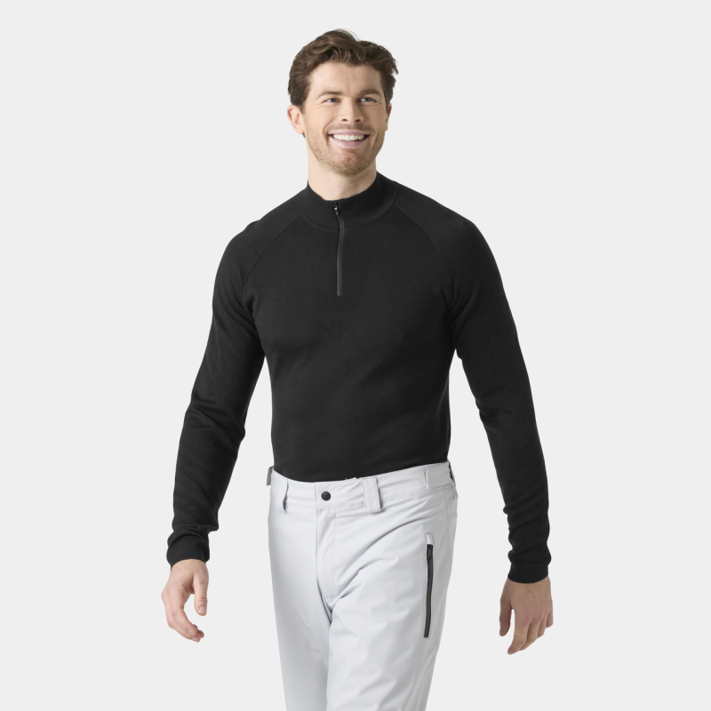 Helly Hansen Lifa Merino Knitevo 1/2 Zip - Ondergoed - Heren | Hardloop