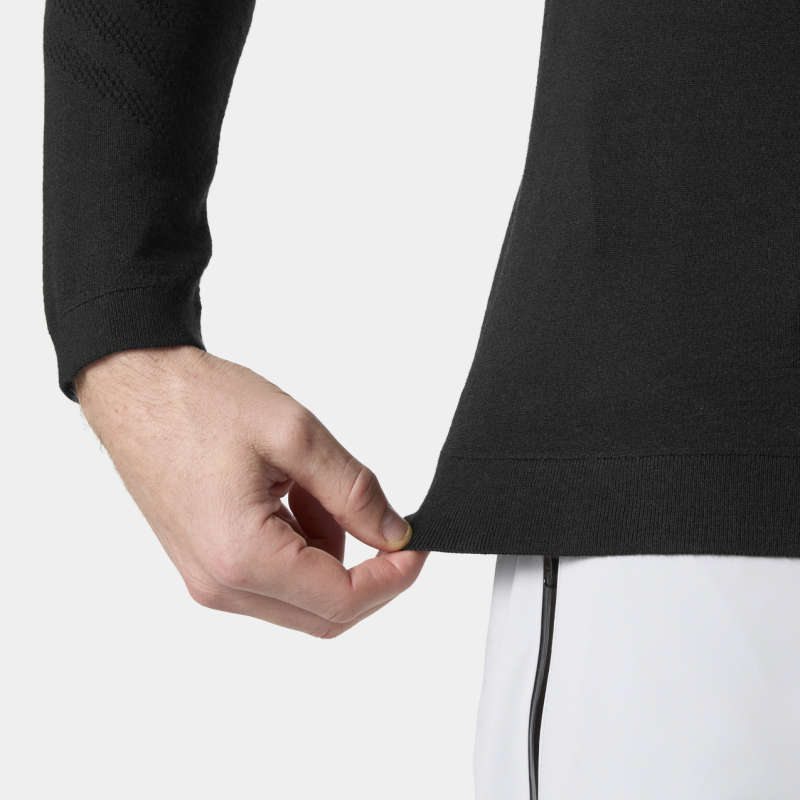 Helly Hansen Lifa Merino Knitevo 1/2 Zip - Undertøj - Herrer | Hardloop