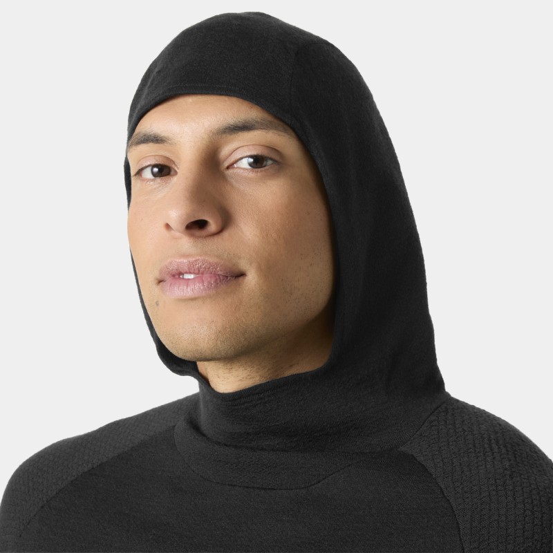 Helly Hansen Lifa Merino Knitevo Hoodie - Ondergoed - Heren | Hardloop