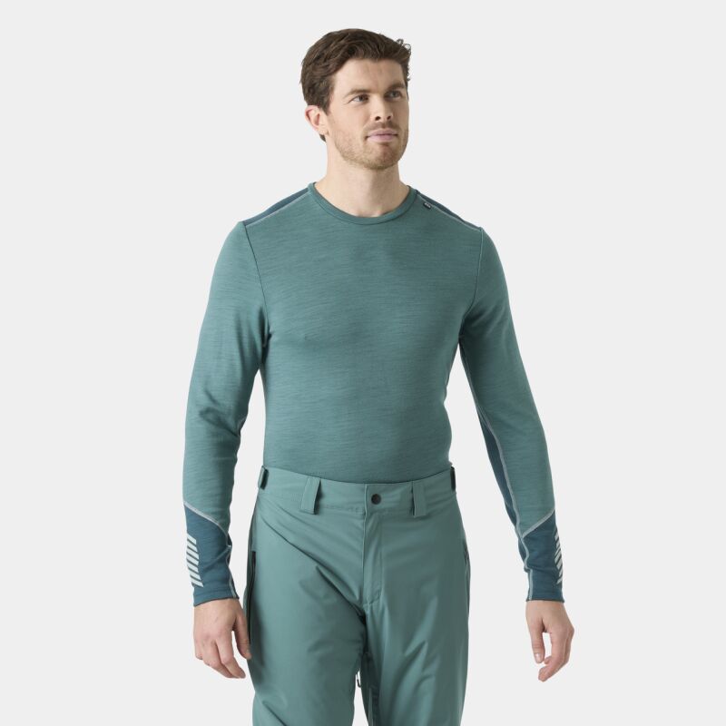 Helly Hansen Lifa Merino Midweight Crew - Underställ Herr