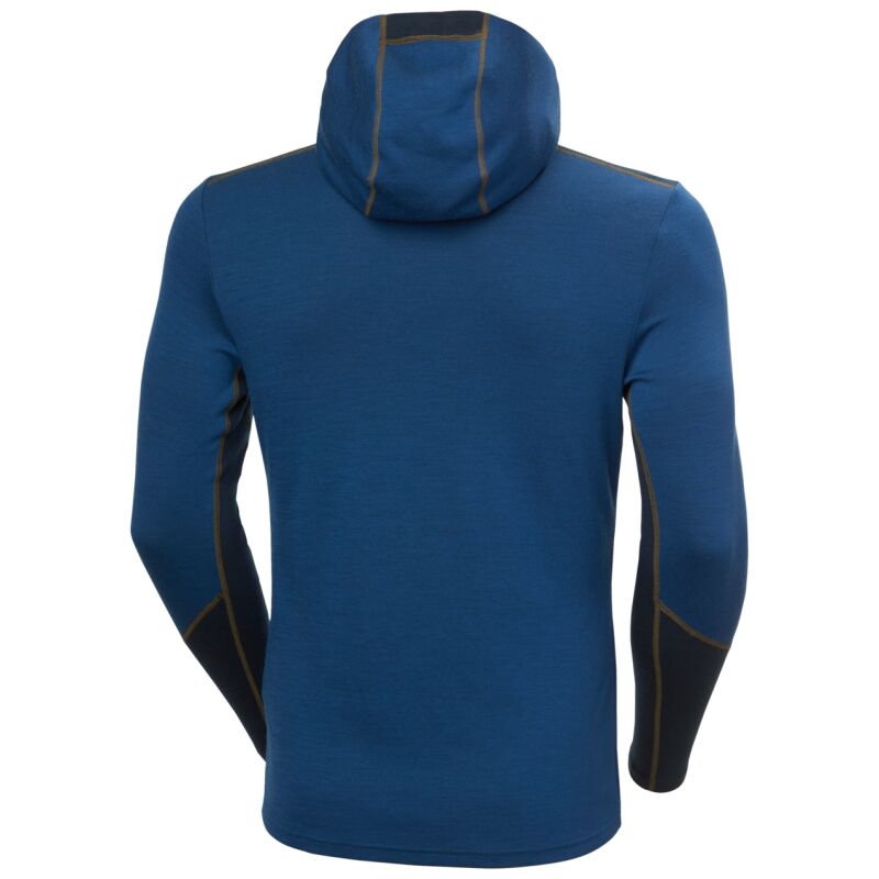Helly Hansen Lifa Merino Midweight Hoodie - Merino Wollen Shirt - Heren | Hardloop