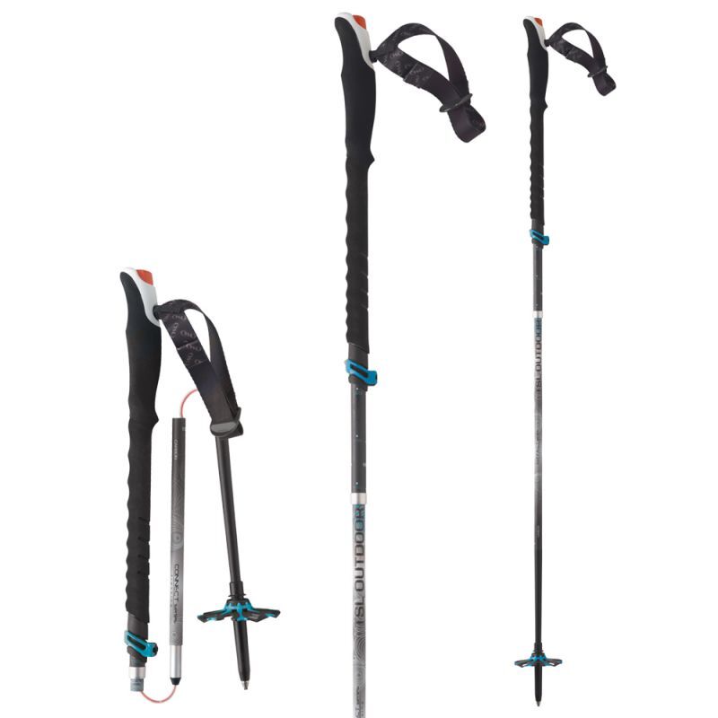 TSL Outdoor Connect Alu 5 Cross Push & Pull - Walking Poles