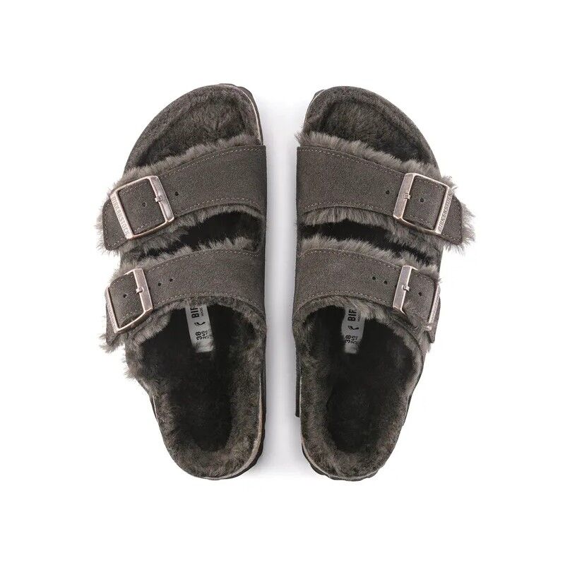 Birkenstock Arizona Shearling - Sandały | Hardloop