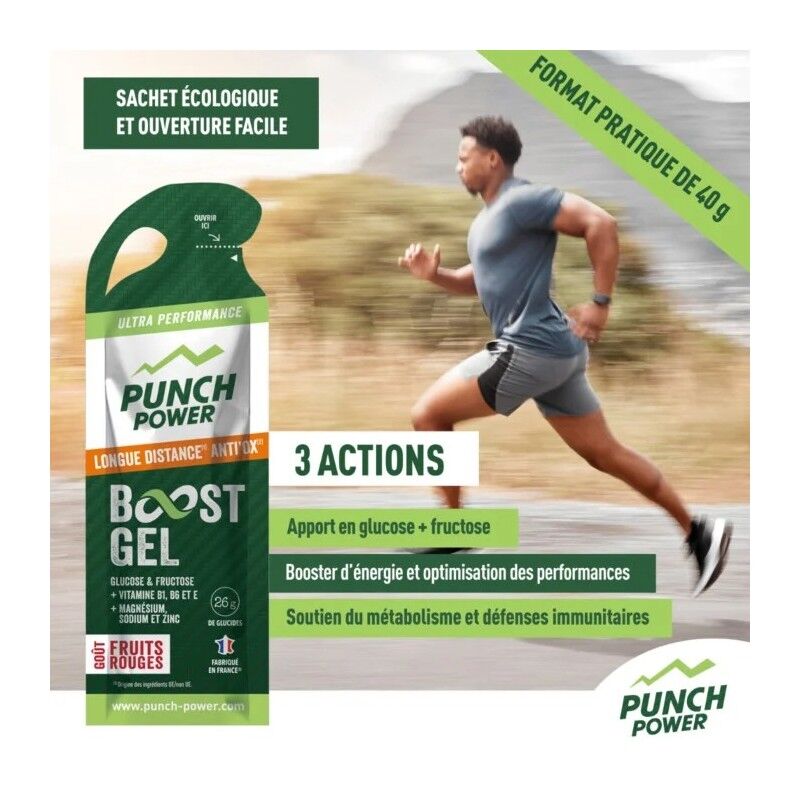 Punch Power Pack 6 Gels Longue Distance Anti’Ox - Gel energético | Hardloop
