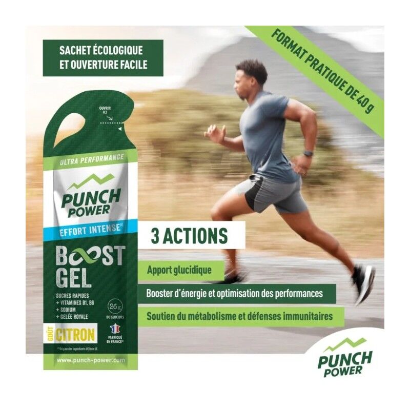 Punch Power Pack 6 Gels Effort Intense - Energiegel | Hardloop