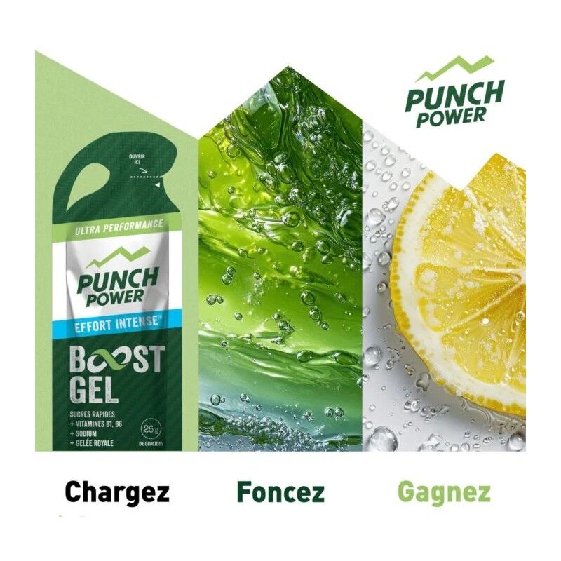 Punch Power Pack 6 Gels Effort Intense - Energiageelit | Hardloop