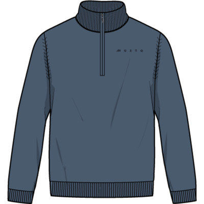 Evo Windproof Knit - Fleecetröjor - Herr