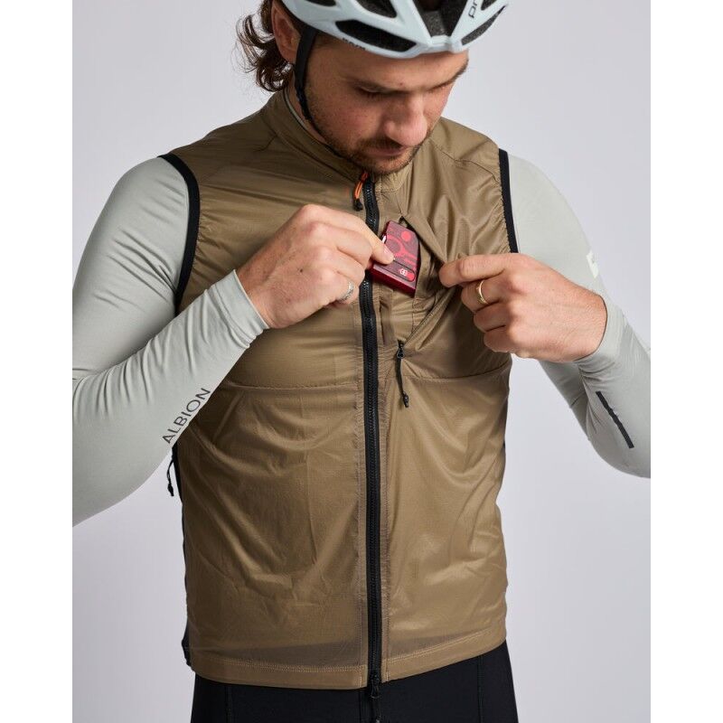 Albion Wind Gilet - Cycling vest - Men's | Hardloop