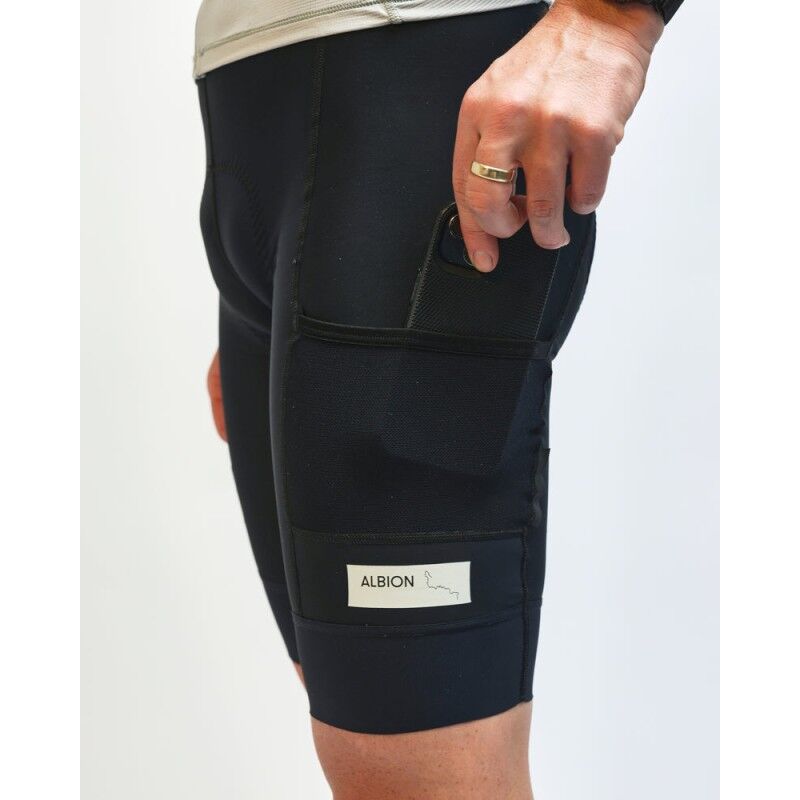 Albion All Road Abr1 Pocket Bib Shorts - Cycling shorts - Men's | Hardloop